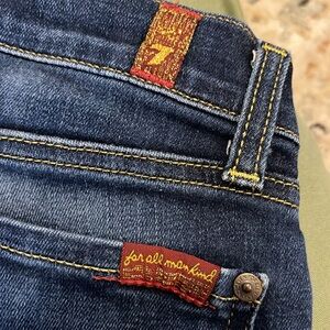 Seven Jeans, dark blue color, size 24